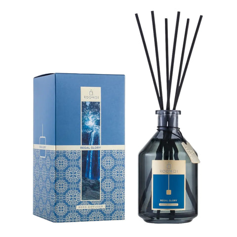 ROOMOI geurstokjes Regal Glory 500ml - Hemelse-geuren.nl