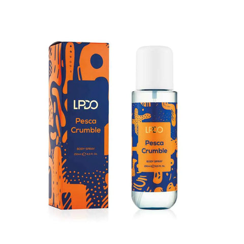 LPDO Pesca Crumble Bodymist 250 ml - Hemelse-geuren.nl