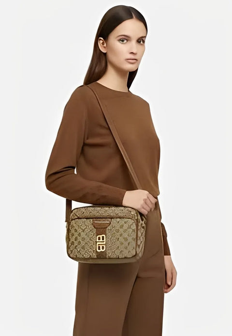 Laura Biagiotti Delray Crossbody Bag Beige