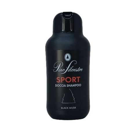 Pino Doccia Shampoo 250ml Sport bottle with dynamic fragrance for active lifestyle.