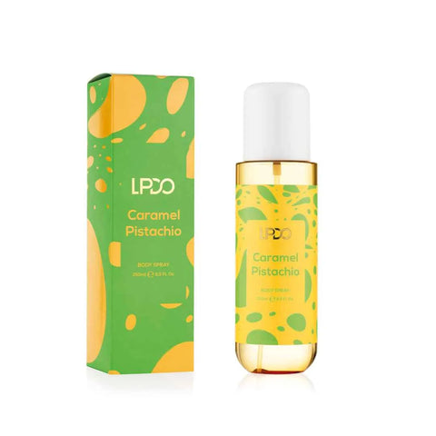LPDO Caramel Pistachio Bodymist 250 ml - Hemelse-geuren.nl