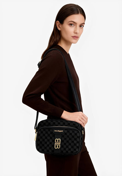 Laura Biagiotti Delray Crossbody Bag zwart