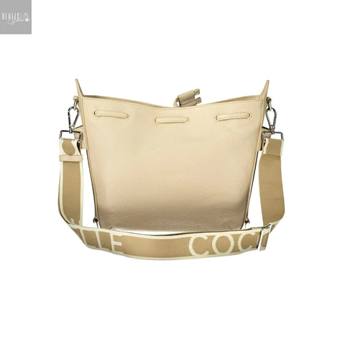 COCCINELLE Gretel Ribbon sling bag beige