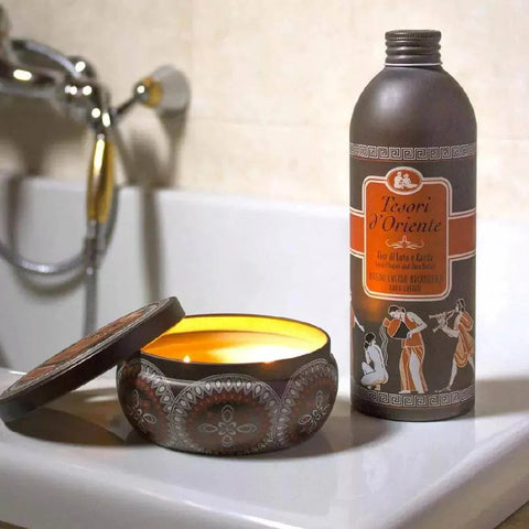 Tesori d'Oriente bad en douchecreme lotusflower 500ml - Hemelse-geuren.nl