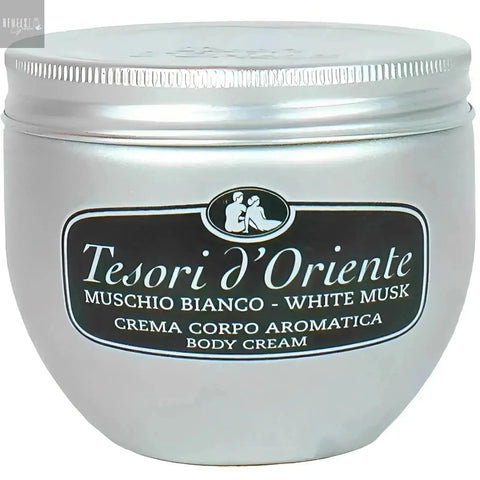 Tesori d'Oriente bodycreme white musk 300ml - Hemelse-geuren.nl