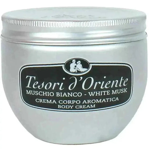 Tesori d'Oriente bodycreme white musk 300ml - Hemelse-geuren.nl