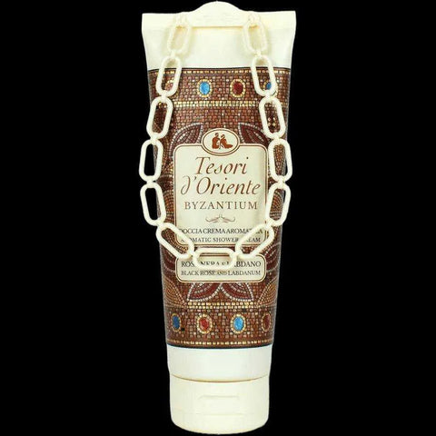 Tesori d'Oriente Byzantium douchegel 250ml packaging.