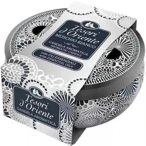 Tesori d'Oriente geurkaars white musk