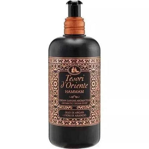 Tesori d'Oriente handzeep HAMMAM with argan oil and orange blossom, 300ml.