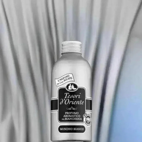 Tesori d'Oriente white musk geconcentreerde wasparfum 250ml Voor 35 wasbeurten - Hemelse-geuren.nl