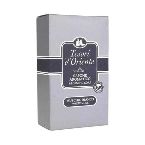 Tesori d'Oriente zeepblokje white muskHemelse-geuren.nl'Oriente zeepblokje white musk