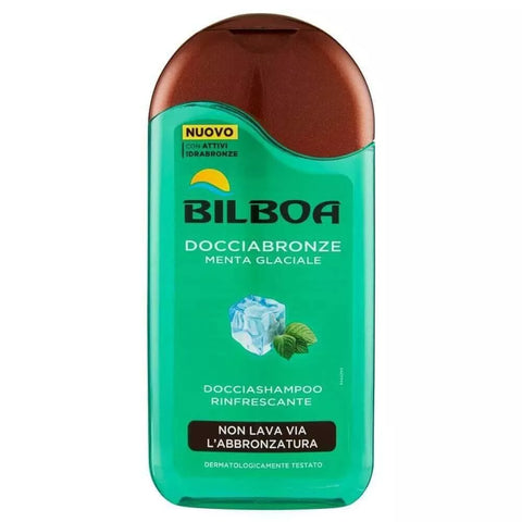 Bilboa douche en shampoo voor een langere zongebruinde huid met munt - Hemelse-geuren.nl
