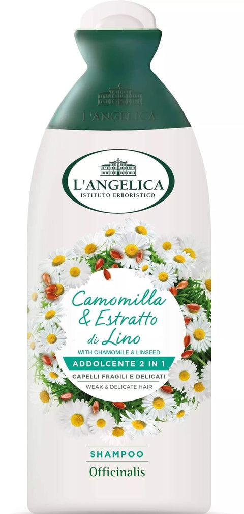 L'angelica shampoo 2 in 1 voor fragiel en delicaat, afbreekbaar haar. - Hemelse-geuren.nl