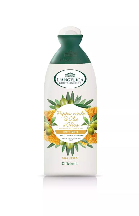 L'angelica Voedende shampoo olijfolie en honing - Hemelse-geuren.nl