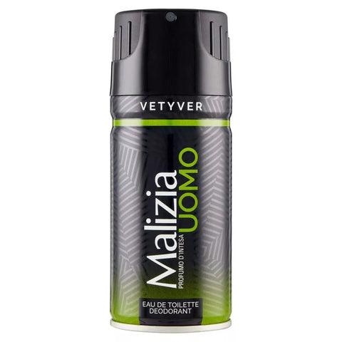 MALIZIA bodyspray en deodorant vetiver - Hemelse-geuren.nl