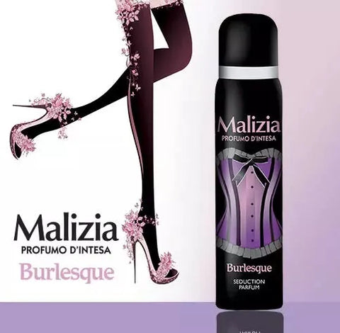 Malizia body spray en deodorant burlesque - Hemelse-geuren.nl