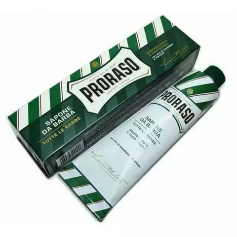 Proraso scheerzeep fris met eucalyptus tube 150ml - Hemelse-geuren.nl